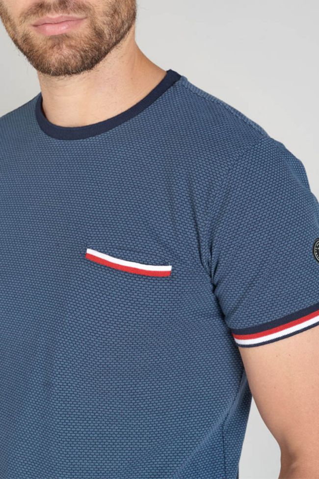 T-shirt Midal in blau