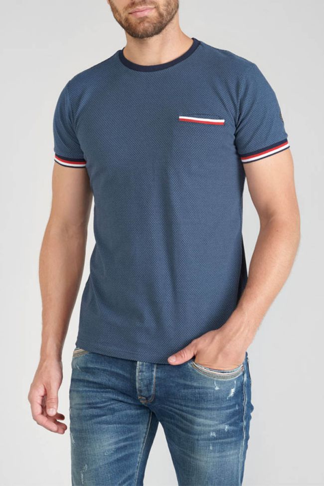 T-shirt Midal in blau