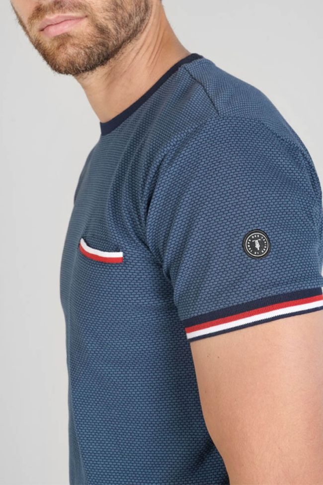 T-shirt Midal in blau