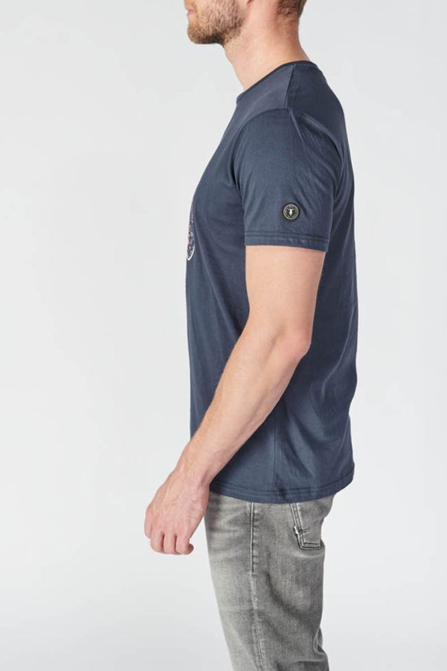 T-shirt Morde in blau