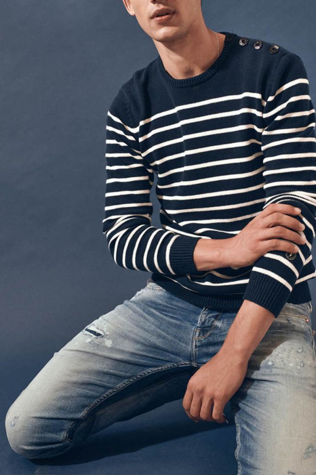 Pullover Quest in blau