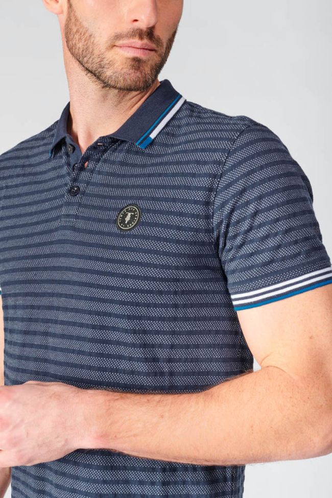 Poloshirt Rival in blau