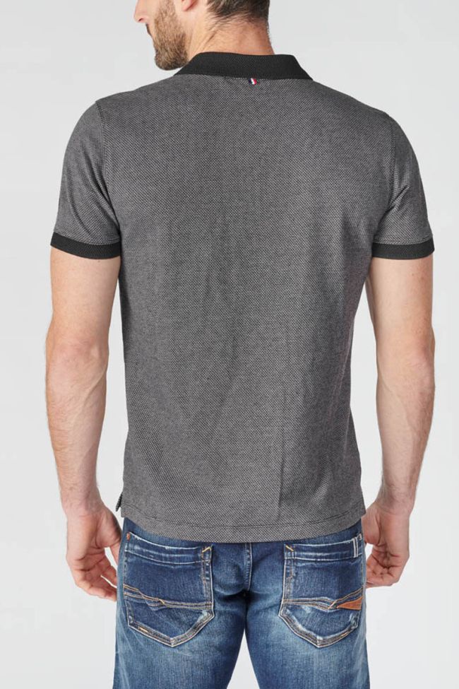 Poloshirt Sapo in schwarz