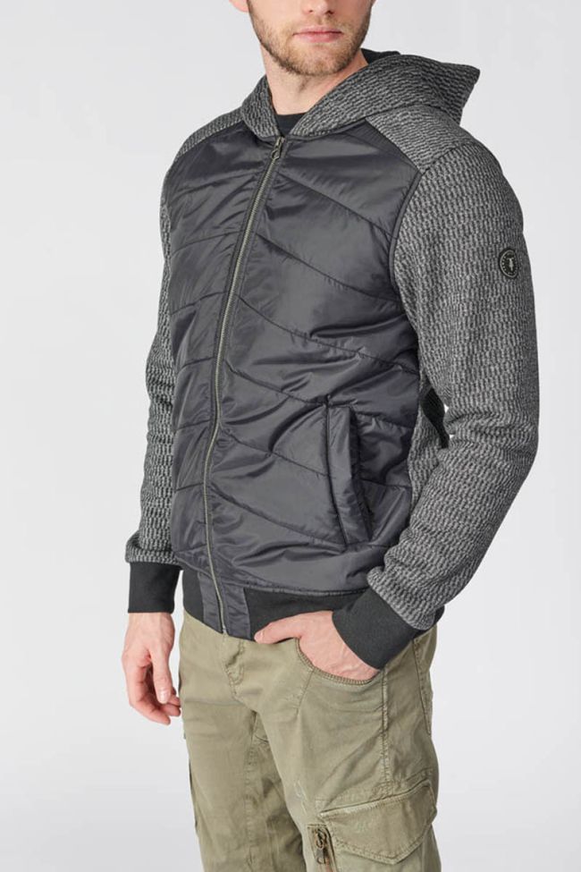 Kapuzen-sweatshirt Solis in schwarz