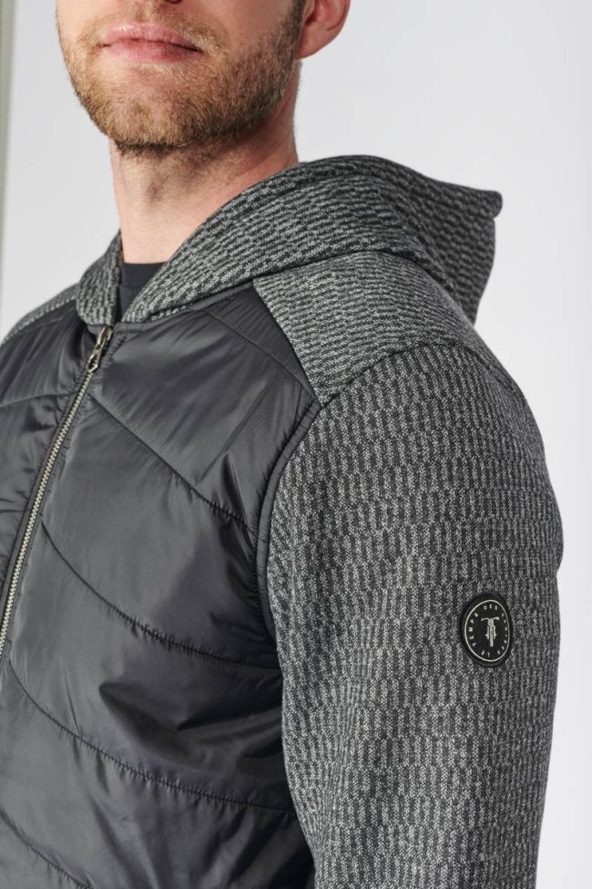 Kapuzen-sweatshirt Solis in schwarz