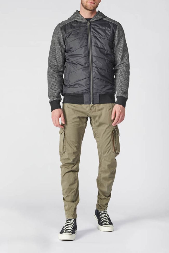 Kapuzen-sweatshirt Solis in schwarz