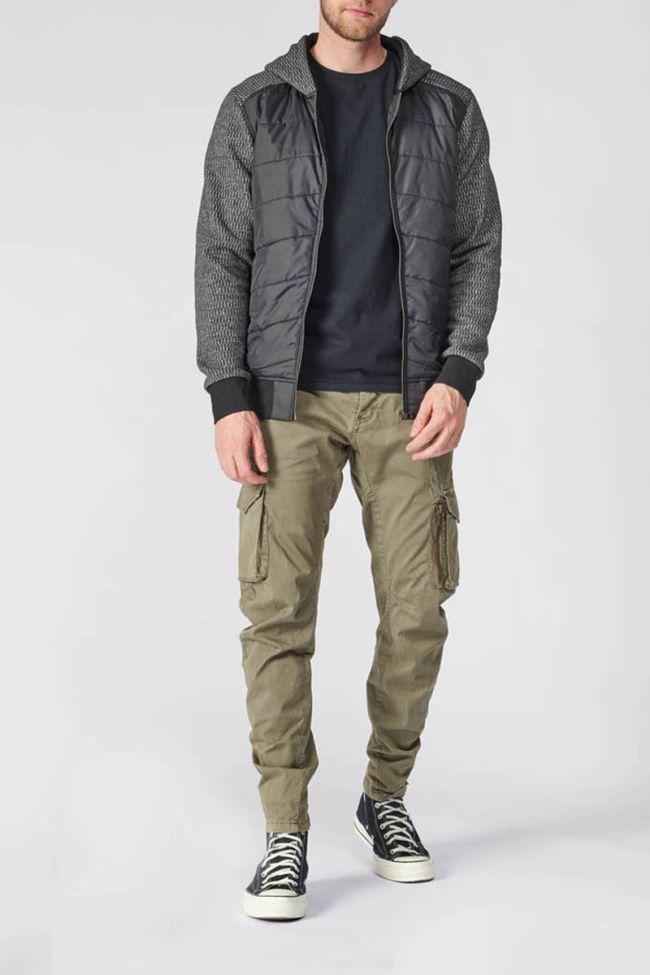 Kapuzen-sweatshirt Solis in schwarz