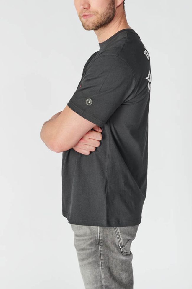 T-shirt Sona in schwarz