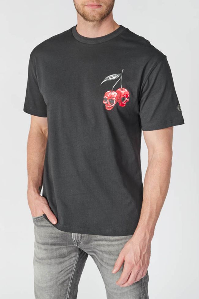 T-shirt Sona in schwarz