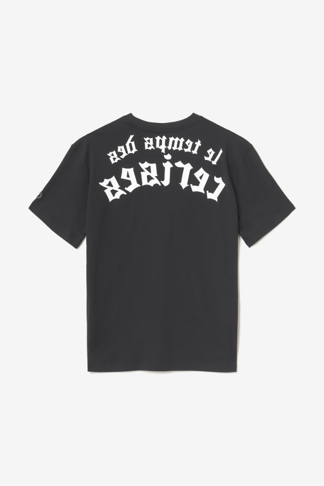 T-shirt Sona in schwarz