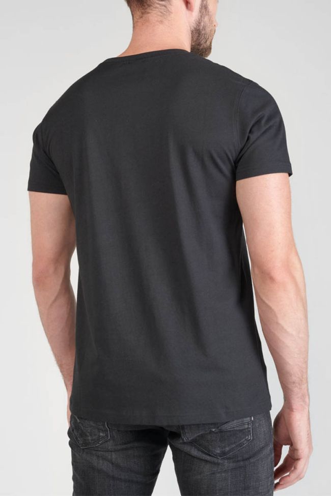 T-shirt Velk in schwarz