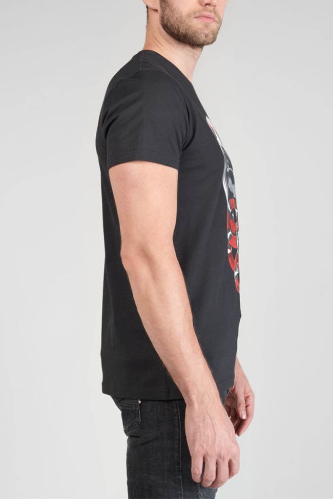 T-shirt Velk in schwarz