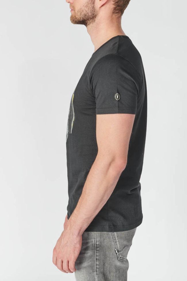 T-shirt Wuko in schwarz