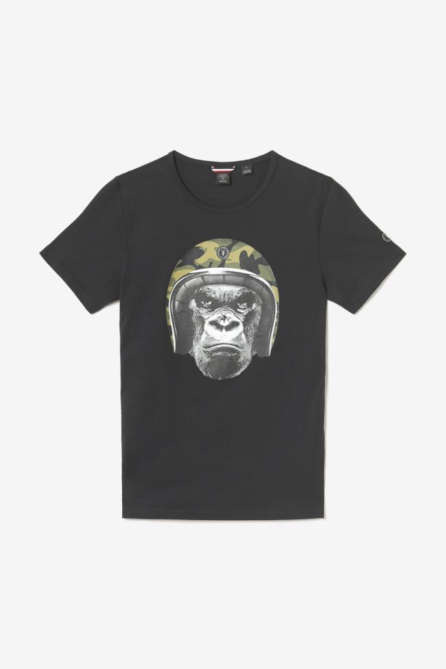 T-shirt Wuko in schwarz