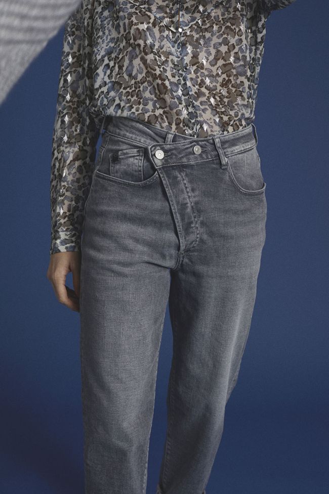 Jeans boyfit Cosy 7/8 grau Nr.3