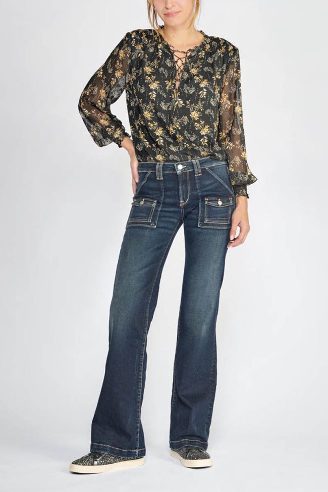 Jeans flare Efter vintage blau Nr.1