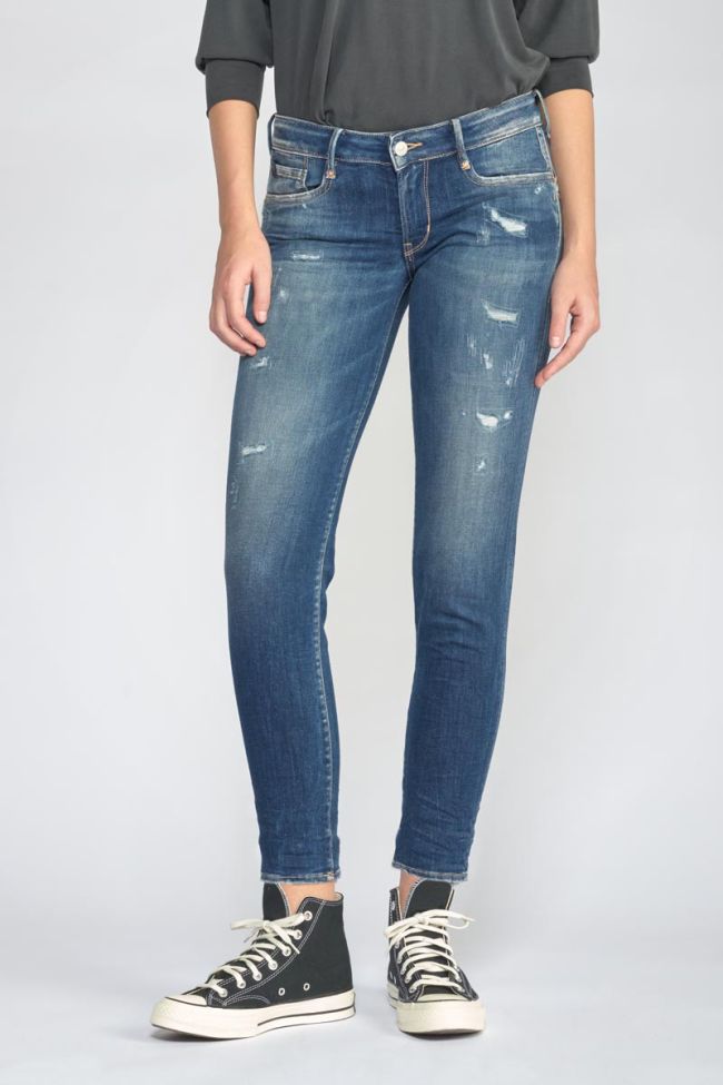 Jeans pulp slim Foals 7/8 destroy blau Nr.2