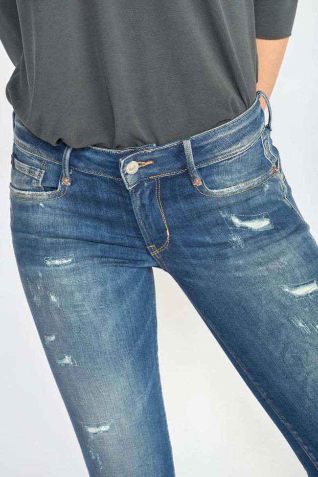 Jeans pulp slim Foals 7/8 destroy blau Nr.2