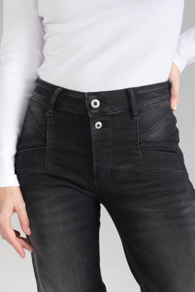 Jeans pulp flare Fonzy high waist schwarz Nr.1