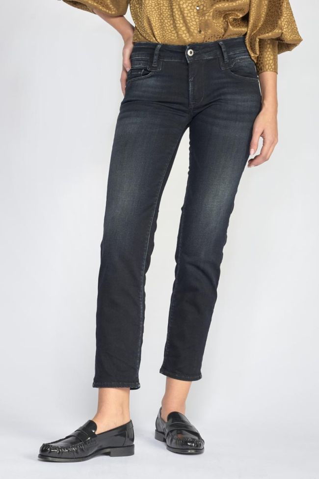 Jeans pulp slim Laross 7/8 blau-schwarz Nr.1
