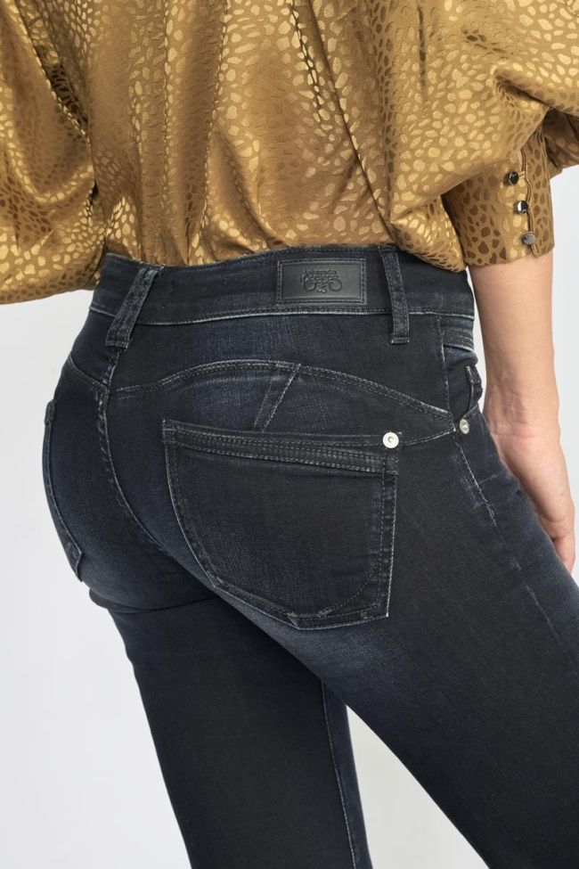 Jeans pulp slim Laross 7/8 blau-schwarz Nr.1