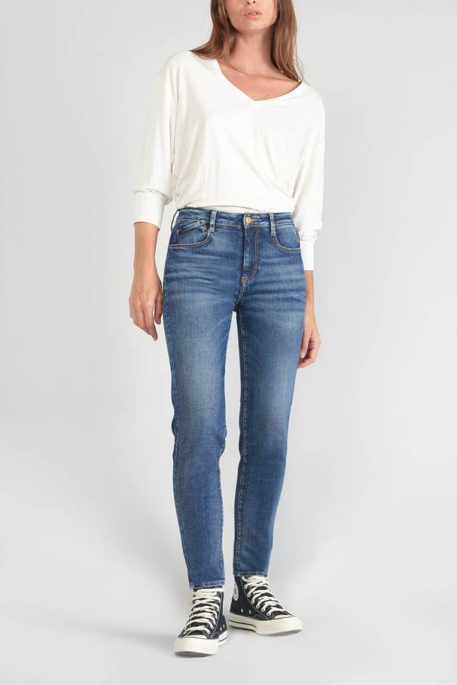 Jeans power skinny high waist 7/8 blau Nr.2