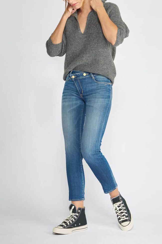 Jeans pulp slim Sticky 7/8 blau Nr.2