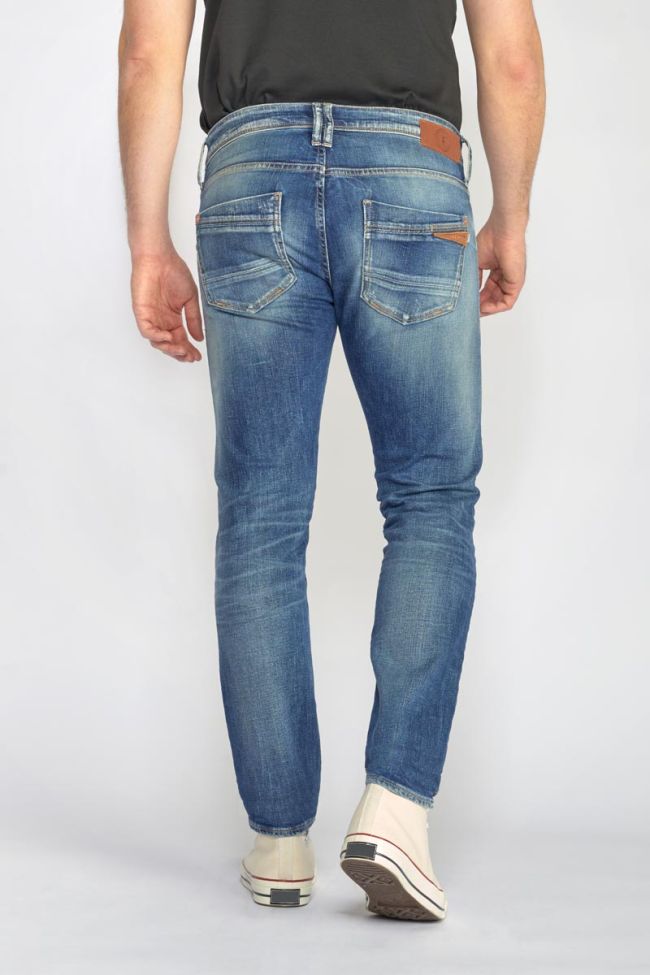 Jeans 700/11 slim Barefoot destroy blau Nr.3