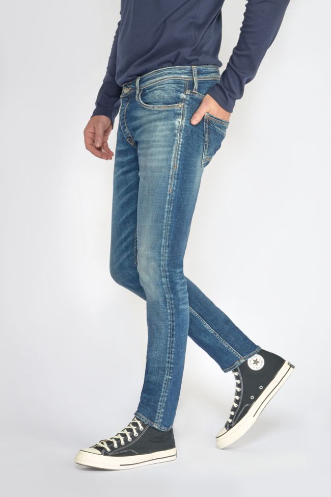 Jeans 700/11 slim Basic vintage blau Nr.2