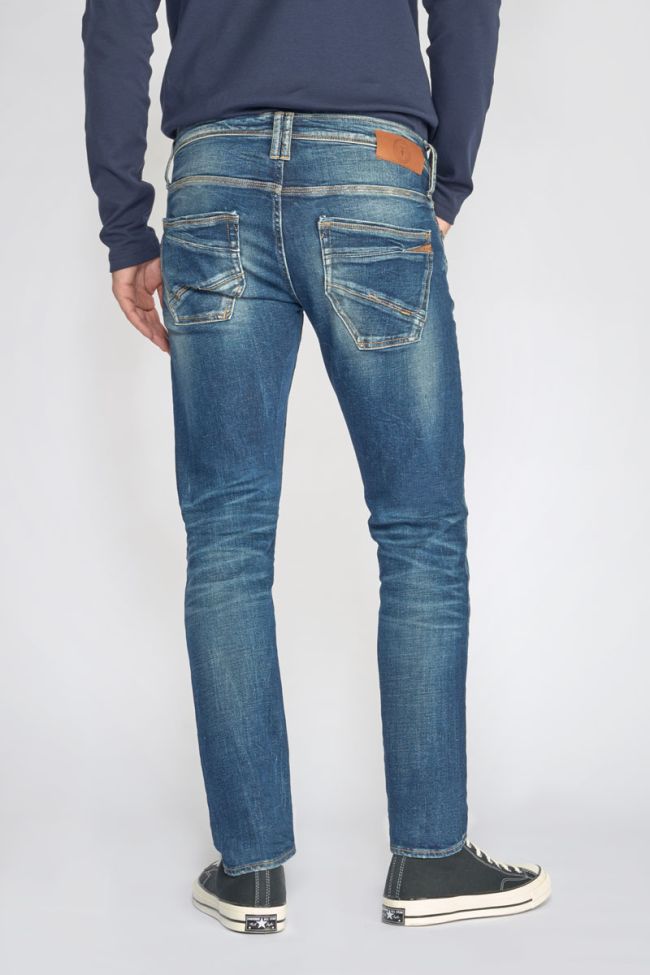 Jeans 700/11 slim Basic vintage blau Nr.2