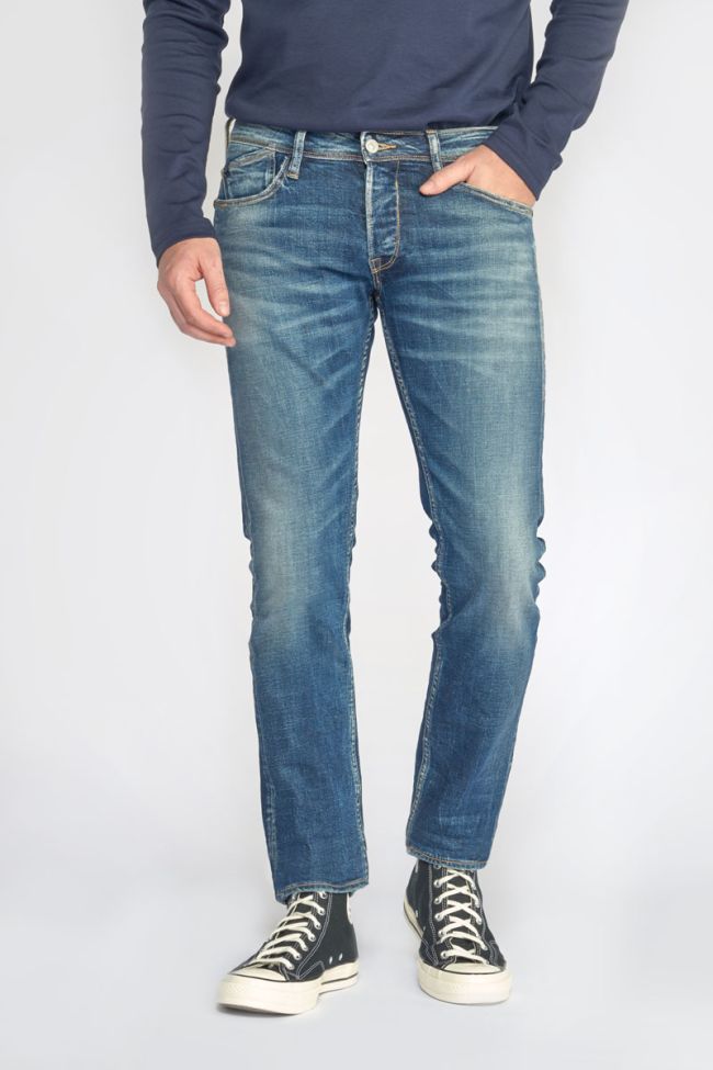 Jeans 700/11 slim Basic vintage blau Nr.2