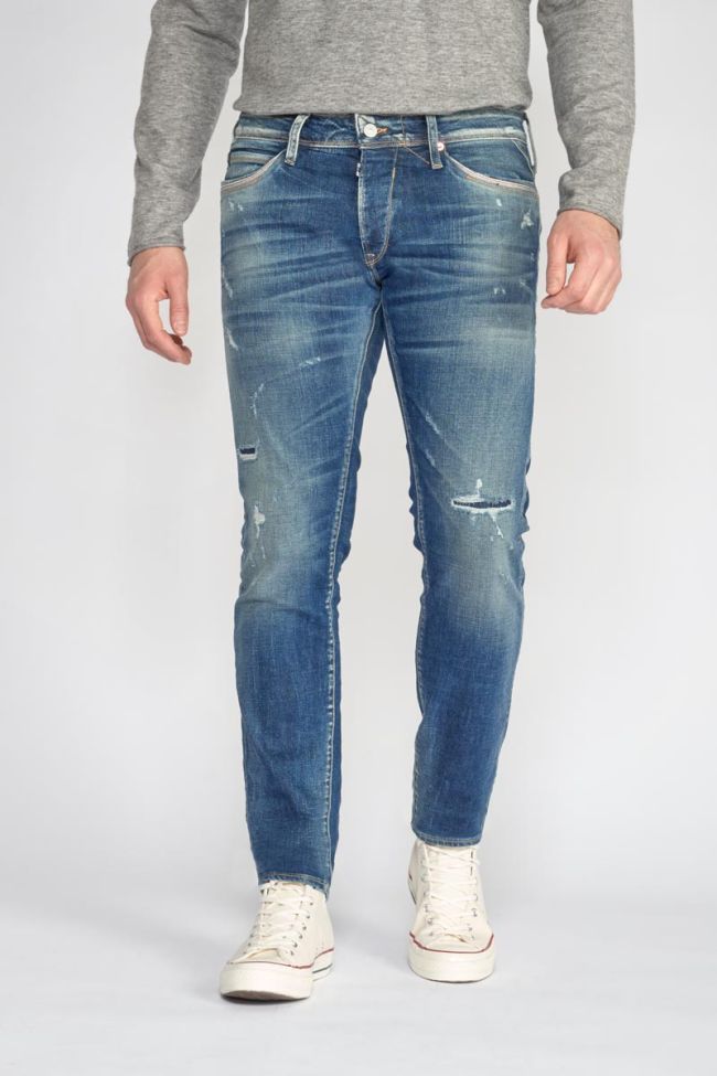 Jeans 700/11 slim Marvin destroy vintage blau Nr.2