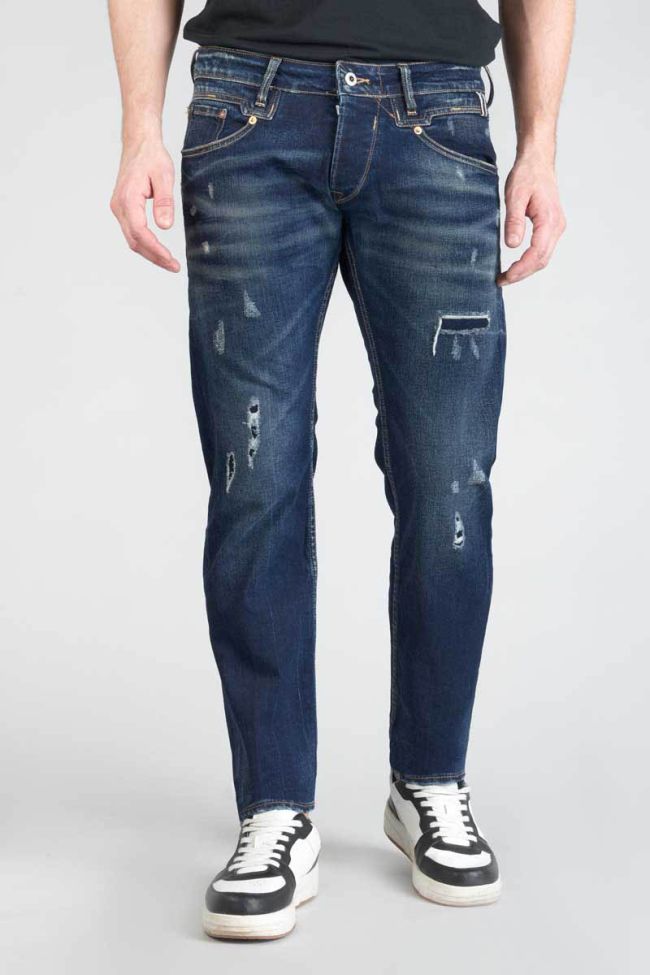Jeans 700/11 slim Skip destroy vintage blau Nr.2