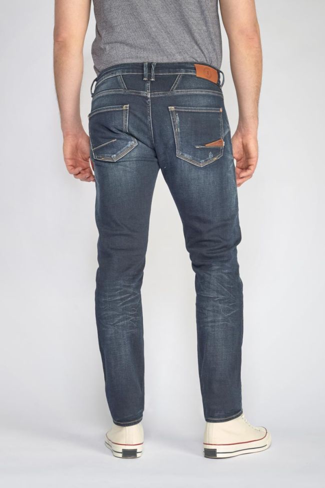 Jeans 700/11 slim Yarol destroy blau-schwarz Nr.2