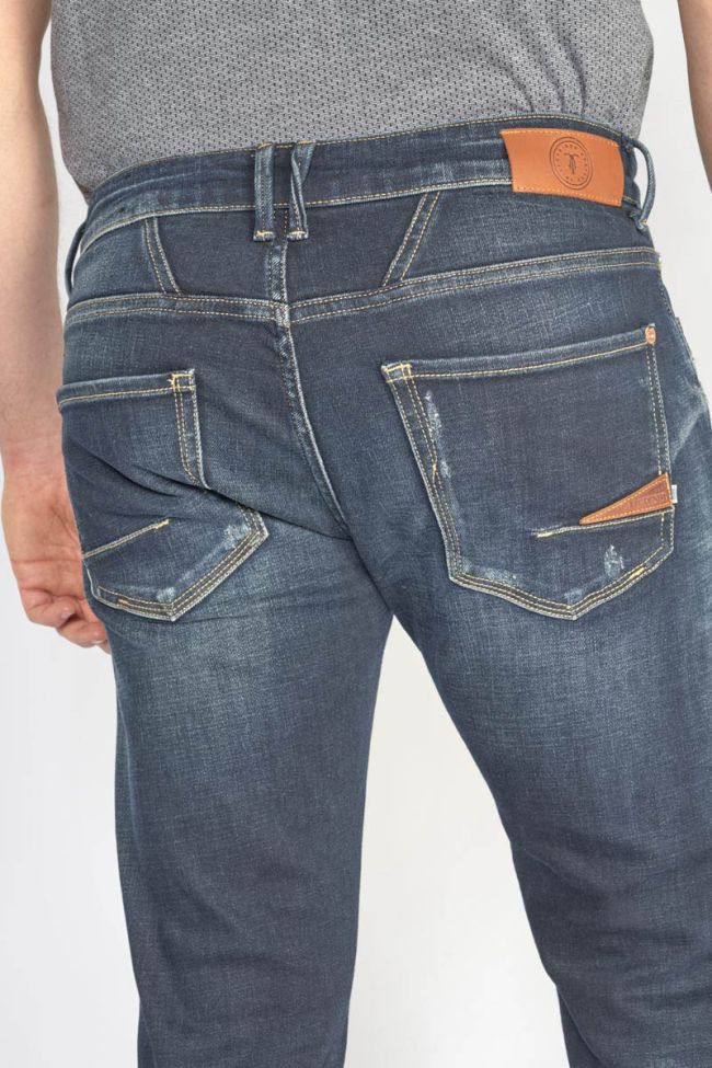 Jeans 700/11 slim Yarol destroy blau-schwarz Nr.2