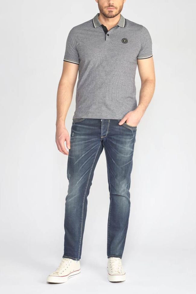 Jeans 700/11 slim Yarol destroy blau-schwarz Nr.2