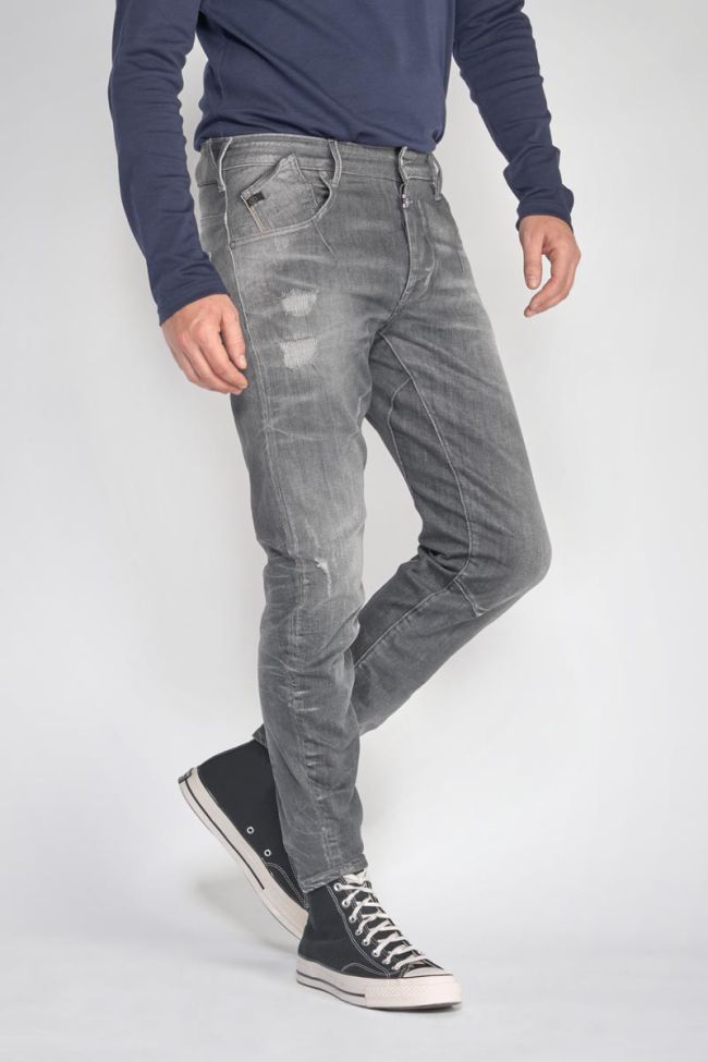 Jeans 900/03 tapered twisted Alost destroy grau Nr.1