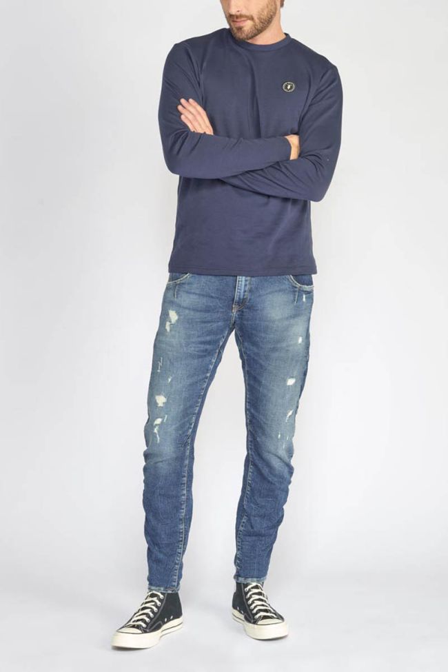 Jeans 900/03 tapered twisted destroy blau Nr.2
