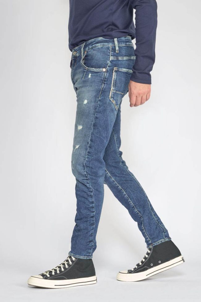 Jeans 900/03 tapered twisted destroy blau Nr.2