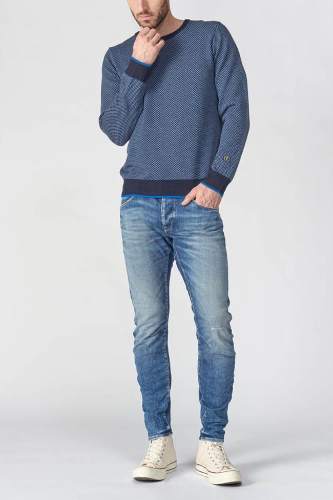 Jeans 900/03 tapered twisted Rocken destroy blau Nr.3