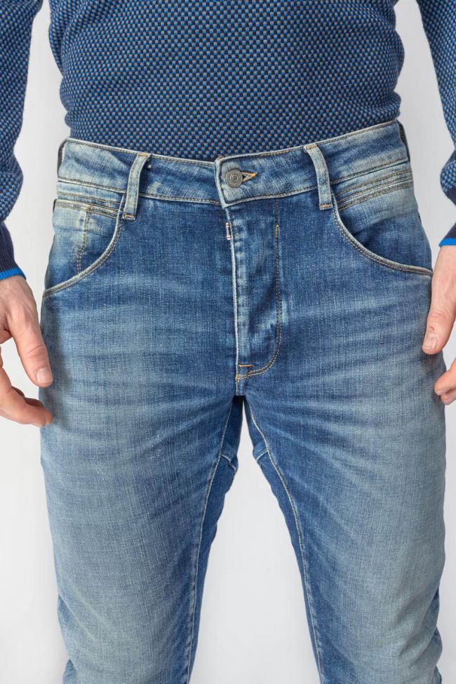 Jeans 900/03 tapered twisted Rocken destroy blau Nr.3