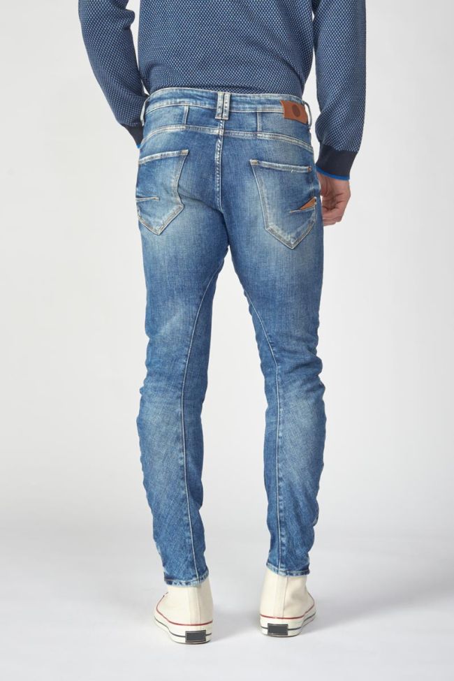 Jeans 900/03 tapered twisted Rocken destroy blau Nr.3