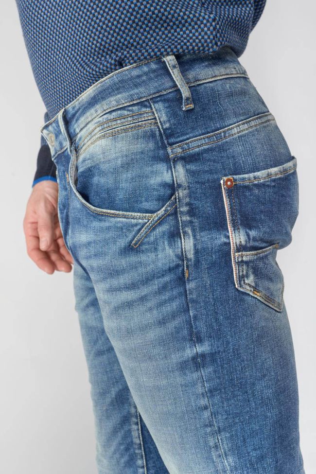 Jeans 900/03 tapered twisted Rocken destroy blau Nr.3