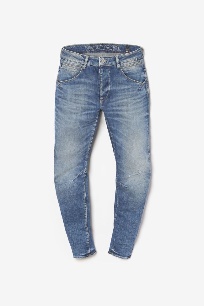 Jeans 900/03 tapered twisted Rocken destroy blau Nr.3
