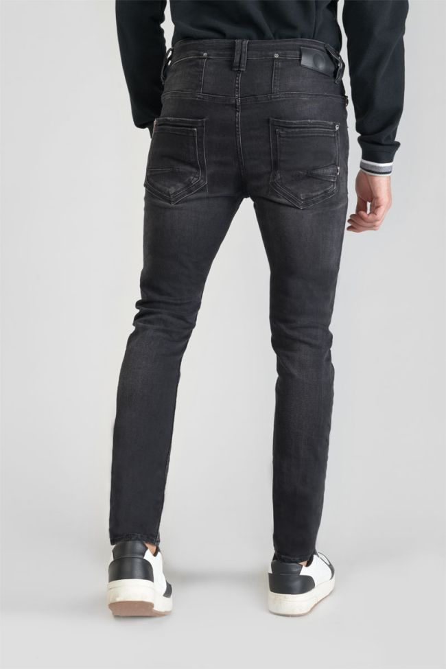 Jeans 900/16 tapered Riff destroy schwarz Nr.1