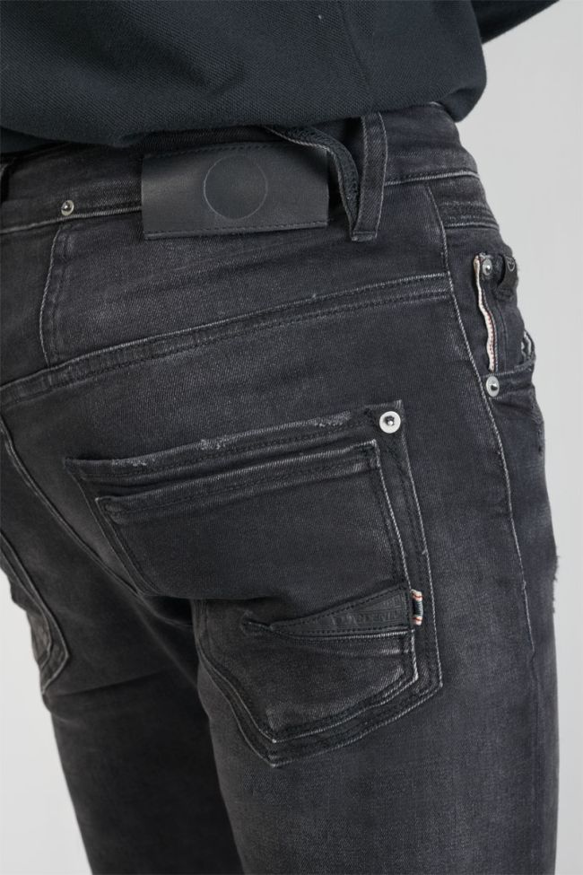 Jeans 900/16 tapered Riff destroy schwarz Nr.1