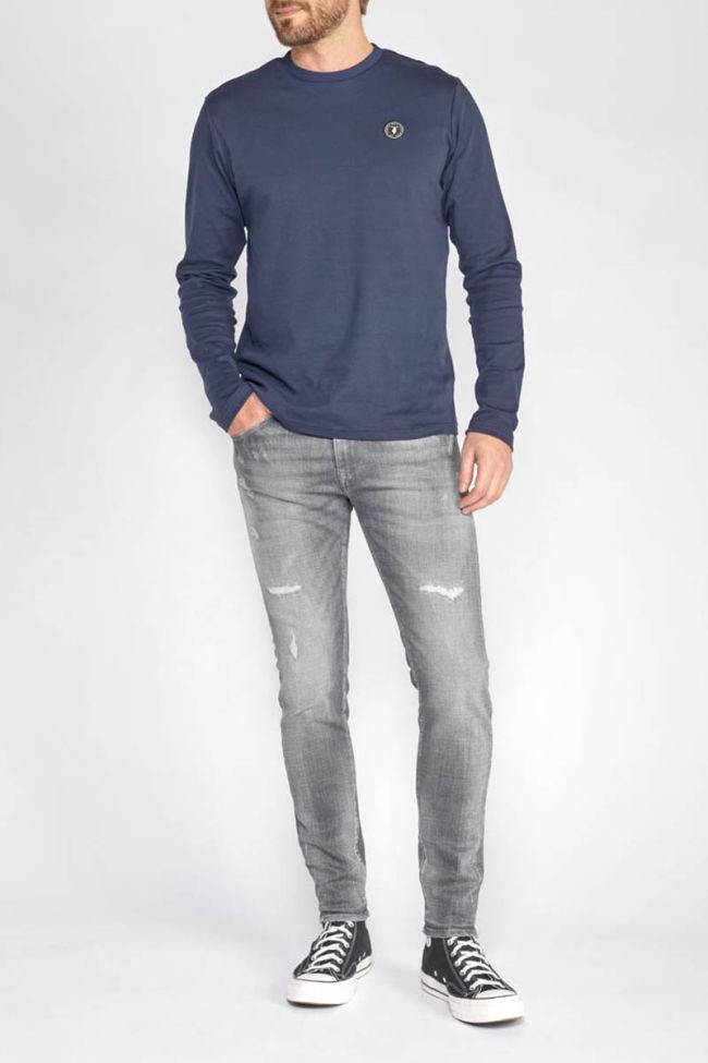 Jeans power skinny 7/8 destroy grau Nr.3