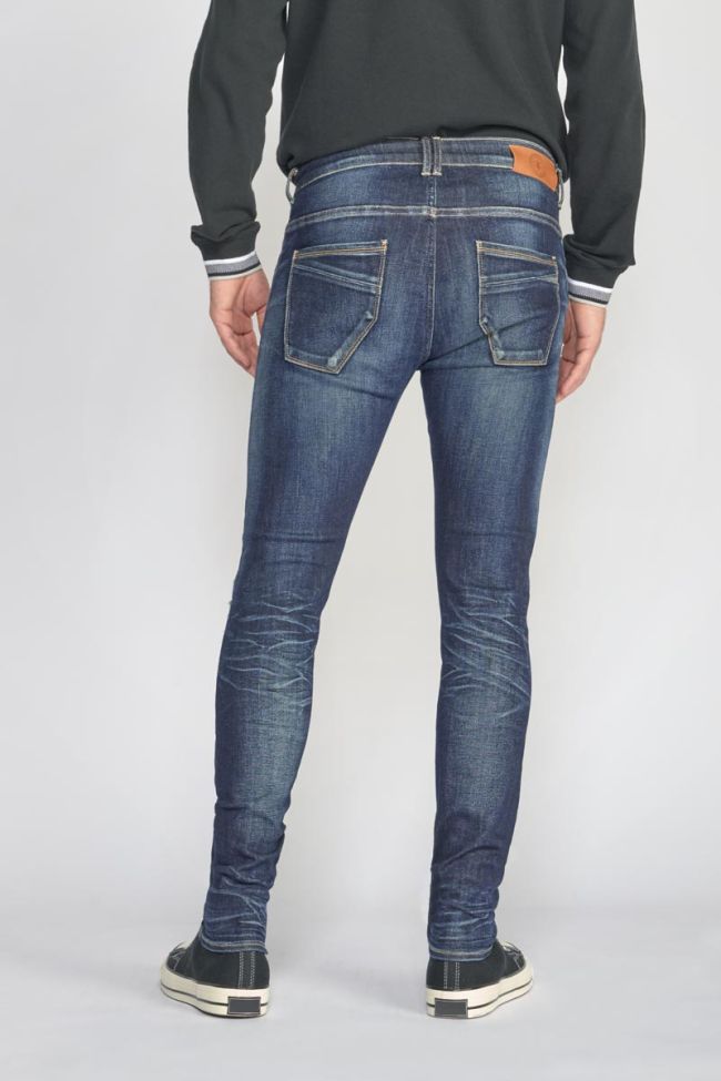 Jeans power skinny 7/8 destroy blau Nr.1