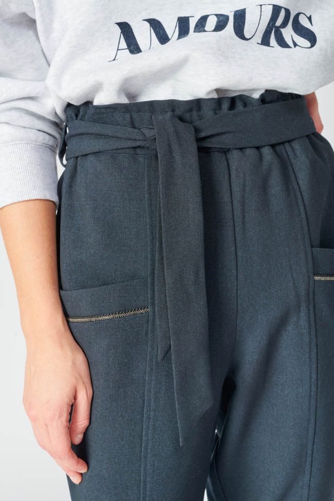 Hose Beverly in blau