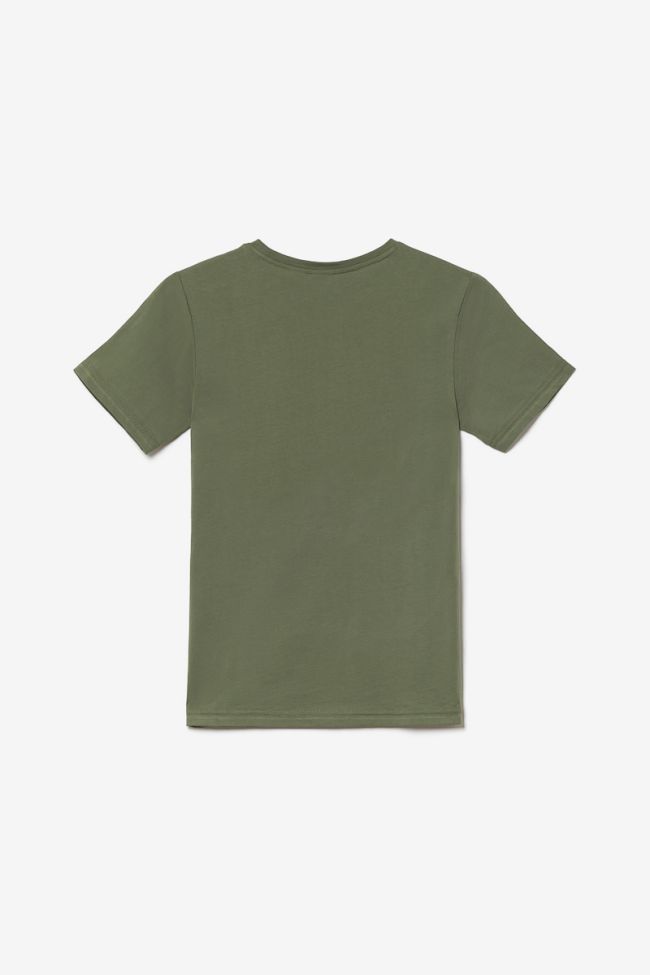 T-Shirt Gastebo khaki mit Druck